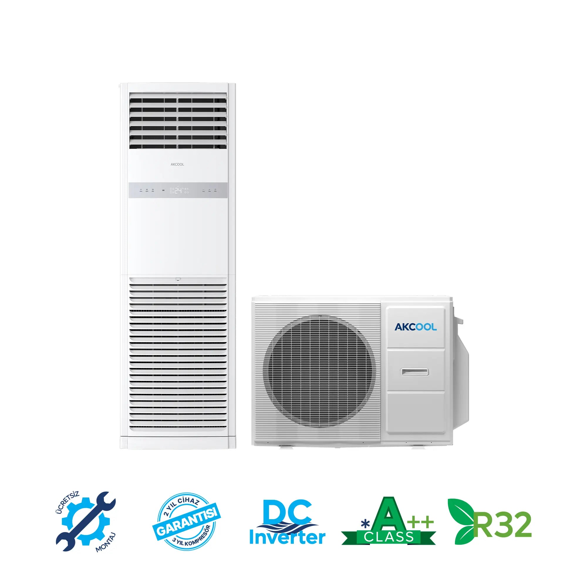 AKCOOL 48000 Btu/h Inverter Salon Tipi Klima